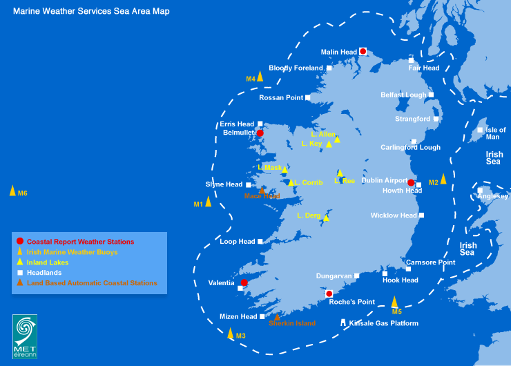 Marine Weather Map