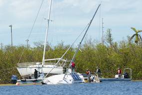 Teams with the Florida CERF-P performs rescue and reconnaissance in Marathon